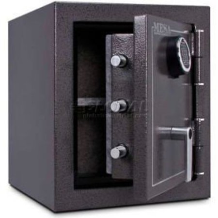 MESA SAFE CO Mesa Safe Burglary & Fire Safe Cabinet MBF1512E 2-Hr Fire Rating Digital Lock17-1/4"Wx18-3/4"Dx20"H MBF1512E